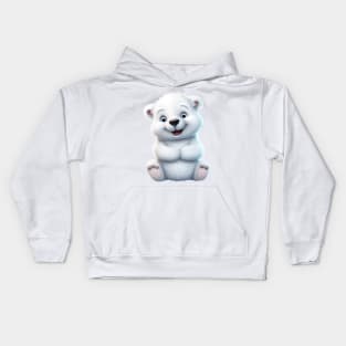 Baby Polar Bear Kids Hoodie